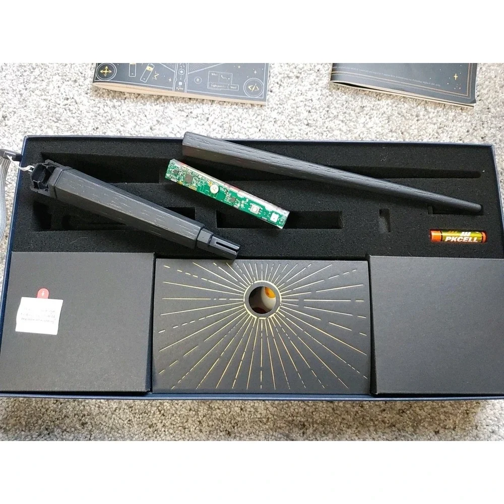 Harry Potter Wand Wizarding World Coding Kit set by Kano works with Tablet or Pc